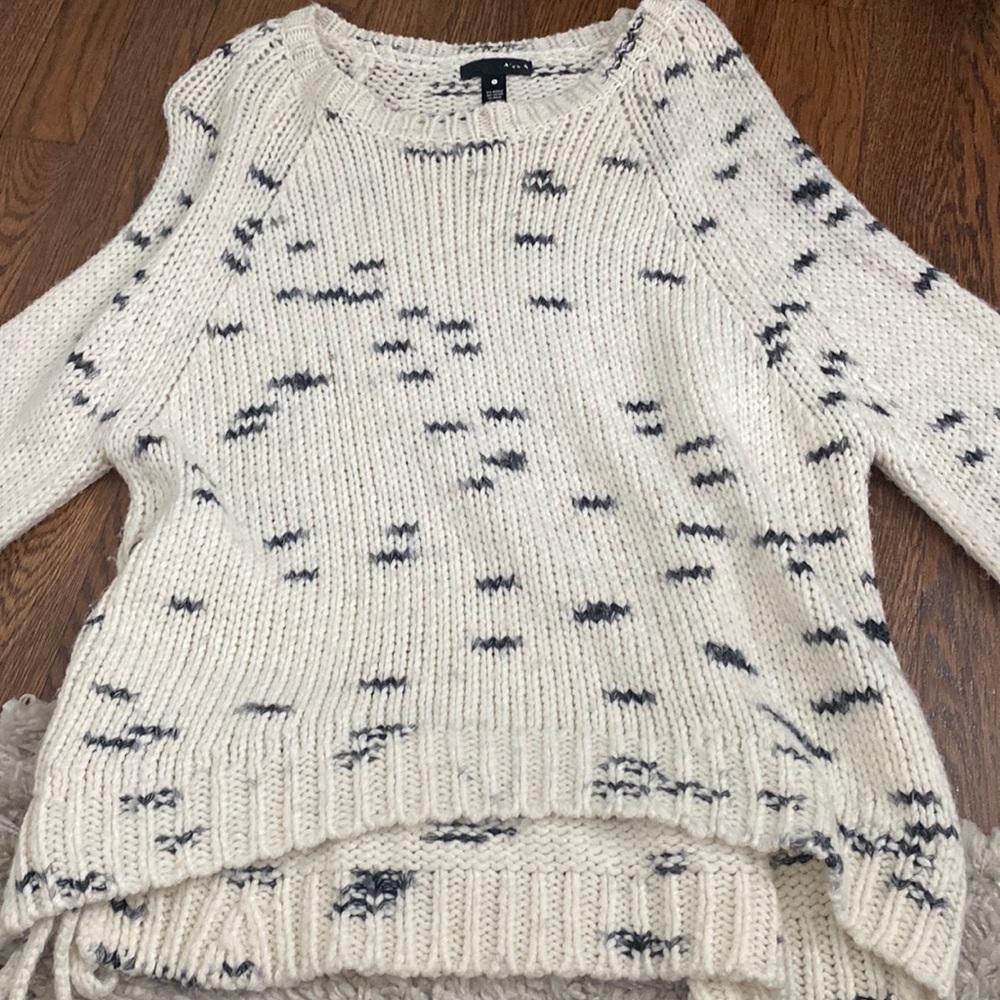 Aqua sweater